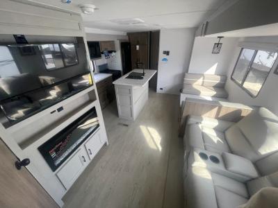 Spacious living area in new 2025 Coachmen Freedom Express Ultra Lite 320BHDS RV