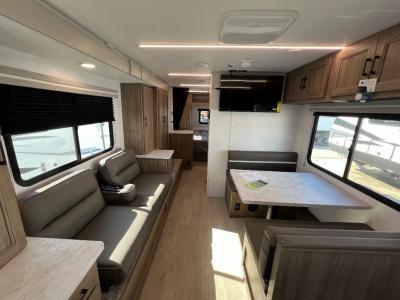 Spacious living area in new 2025 Coachmen Freedom Express Select 247SE travel trailer