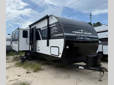 New 2026 East to West Della Terra 272RL travel trailer with power awning and opposing slides