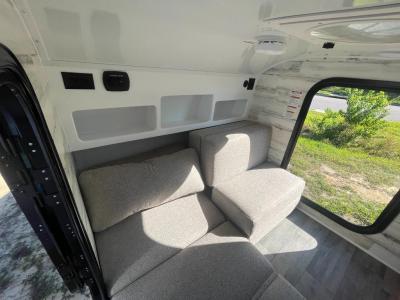 Big enough for two, queen interior with storage and dual access in new 2026 Modern Buggy Little Buggy 10RK teardrop