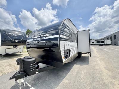 New 2026 East to West Della Terra 241BH travel trailer with 16' awning