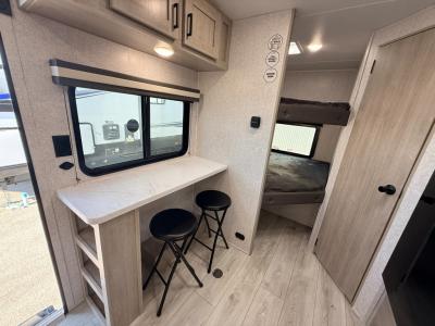 2026 East to West Della Terra 170BHXLE counter with bar stools