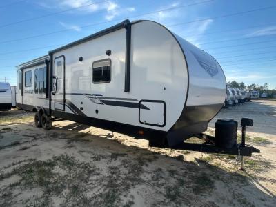2025 Gulf Stream Conquest Supreme 303RLI travel trailer front exterior view