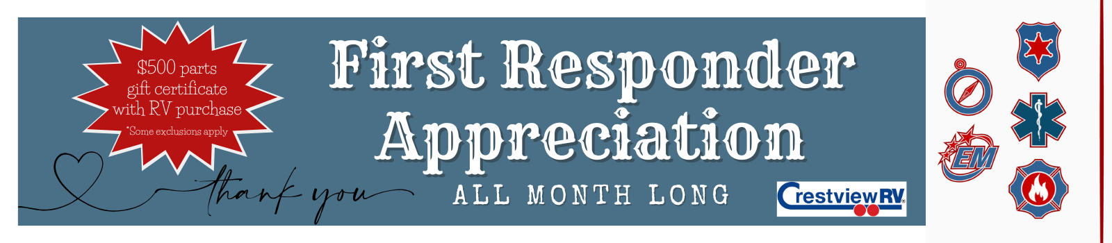 First Responder Appreciation