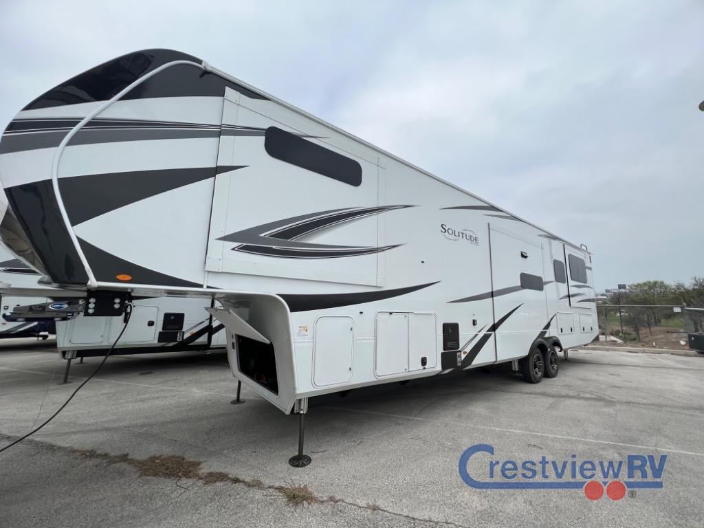 New 2023 Grand Design Solitude 376RD Fifth Wheel at Crestview RV | Buda ...