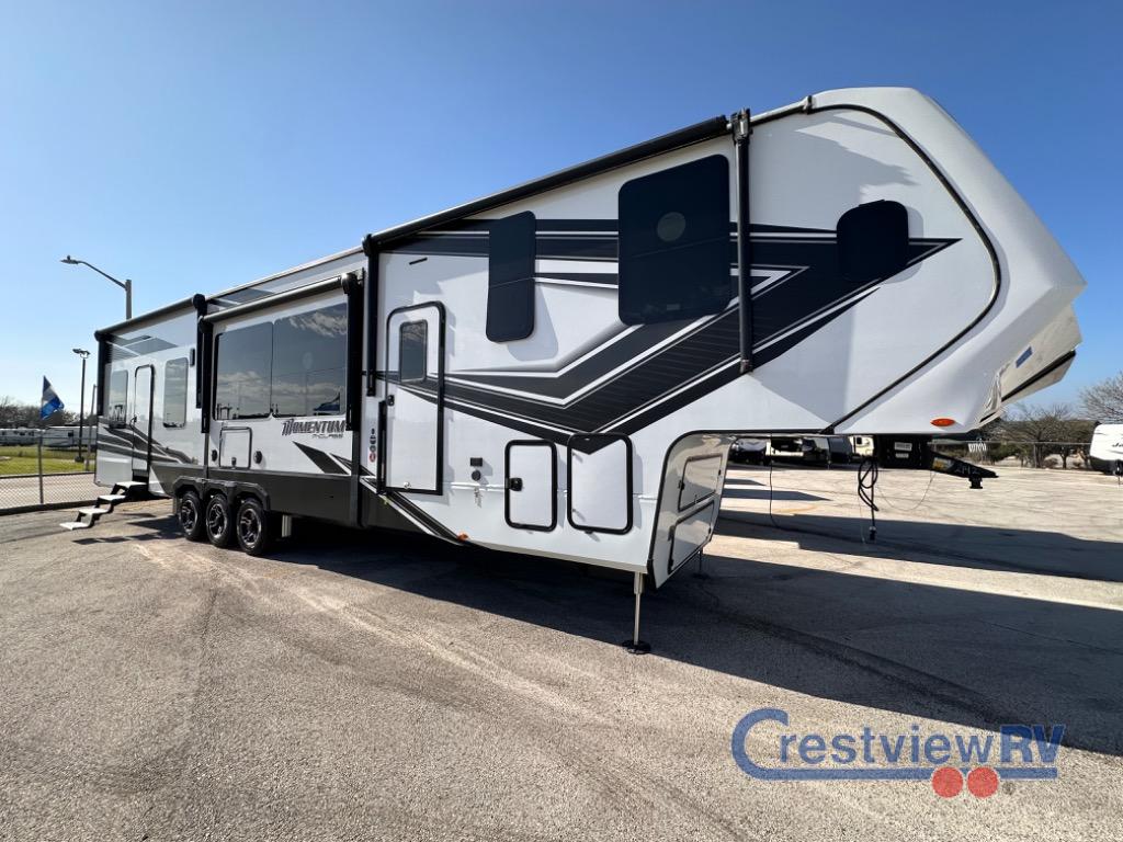 New 2024 Grand Design Momentum M-Class 395MS Toy Hauler Fifth Wheel at ...