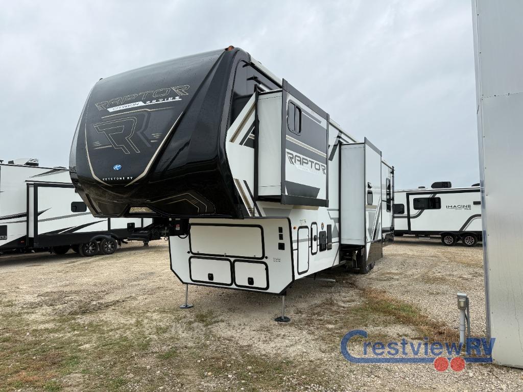 New 2025 Keystone RV Raptor Carbon Series 358 Toy Hauler Fifth Wheel at ...