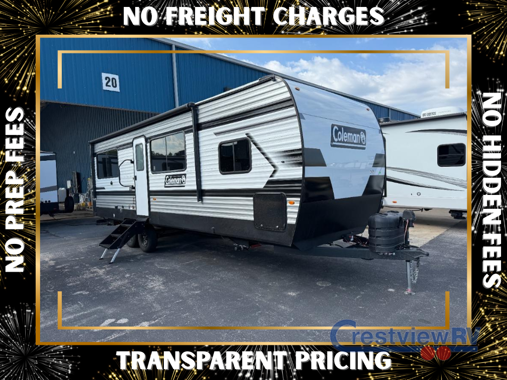 New 2026 Keystone RV Coleman Lantern 25REX Travel Trailer at