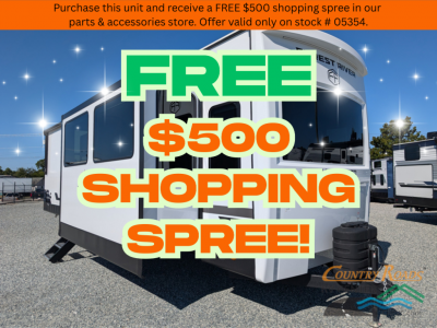 New 2026 Forest River RV Sandpiper Destination Trailers 389HBFL Photo