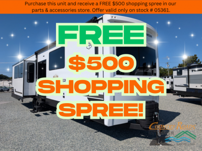 New 2026 Forest River RV Sandpiper Destination Trailers 396RKLR Photo