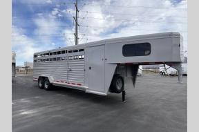 New 2023 Trails West Hotshot 24 GN w/ Straight Tack Package Photo