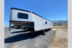 New 2025 Trails West RPM 34' GN Snowmobile Trailer- Insulated/Heated - Fuel doors and Cabinets Photo