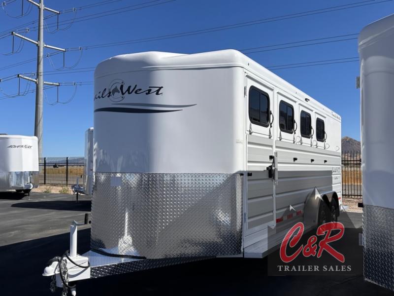 2024 Trails West santa fe lone star 4 horse trailer