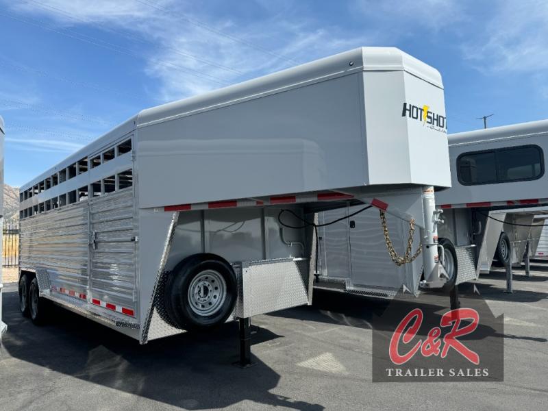 2025 Trails West hotshot 20' stock trailer gooseneck