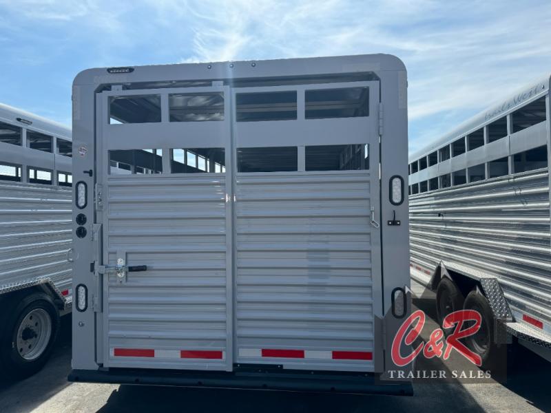 2025 Trails West hotshot 20' stock trailer gooseneck