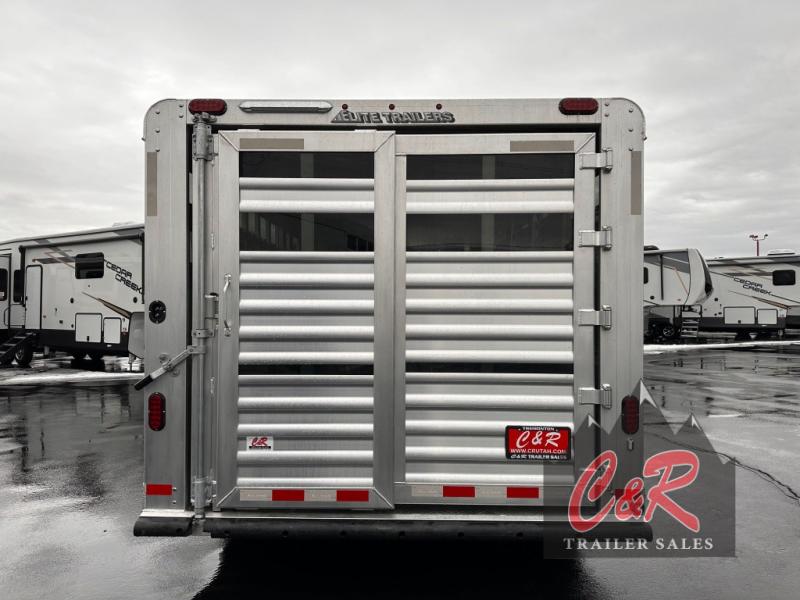2023 Elite open stock 24' gooseneck horse trailer