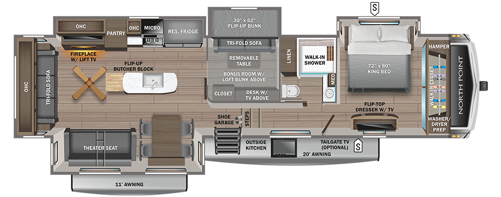 North Point Floorplan