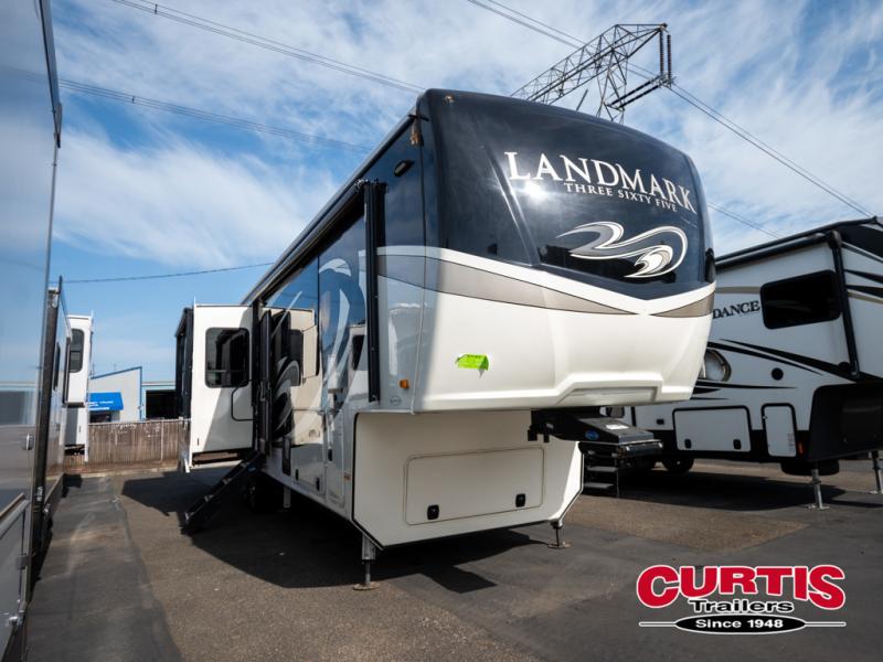 Used 2019 Heartland Landmark 365 Oshkosh Fifth Wheel at Curtis - Main Image