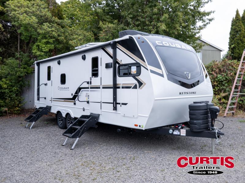 New 2026 Keystone RV Cougar Half-Ton 25FKDWE Travel Trailer at