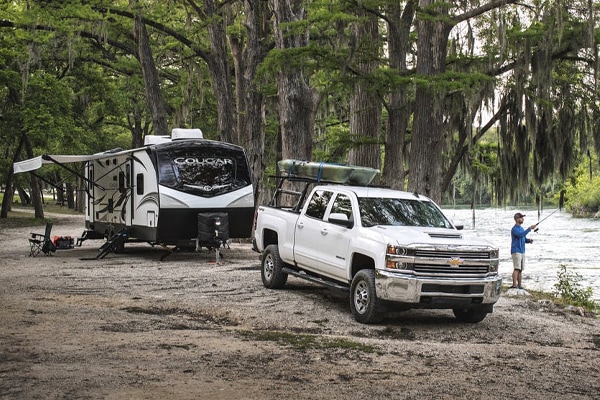 Trailer RV and Truck