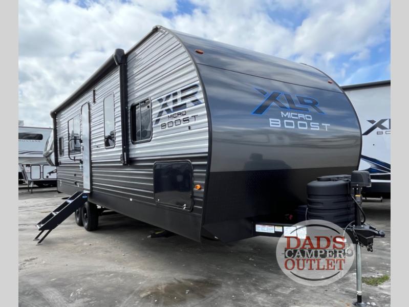 New 2024 Forest River RV XLR Micro Boost 2714M Toy Hauler Travel ...