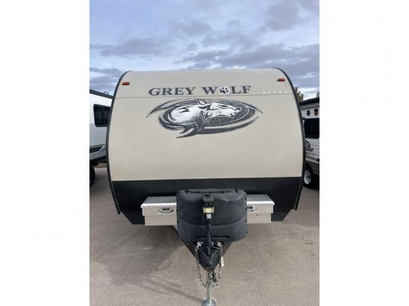 Used 2019 Forest River RV Cherokee Grey Wolf 22RR Toy Hauler Travel