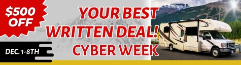 $500 off Cyberweek