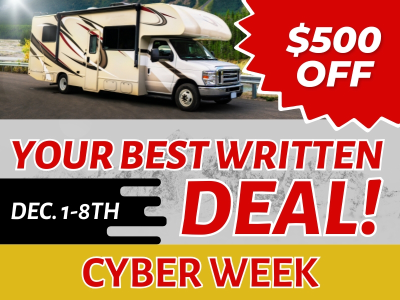 Cyber Week $500 off