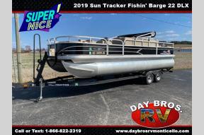 Used 2019 Sun Tracker Fishin' Barge 22 DLX Photo