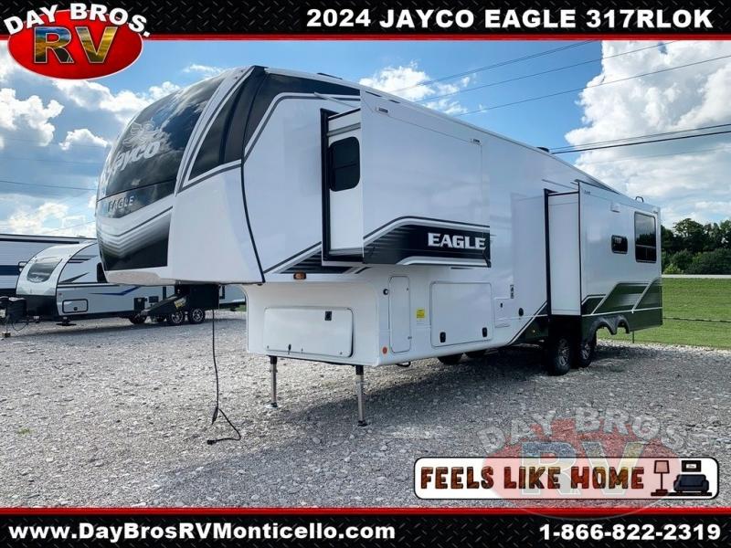 New 2024 Jayco Eagle 317RLOK Fifth Wheel at Day Bros RV 