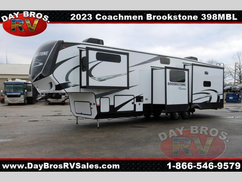 New 2023 Coachmen RV Brookstone 398MBL Fifth Wheel at Day Bros RV