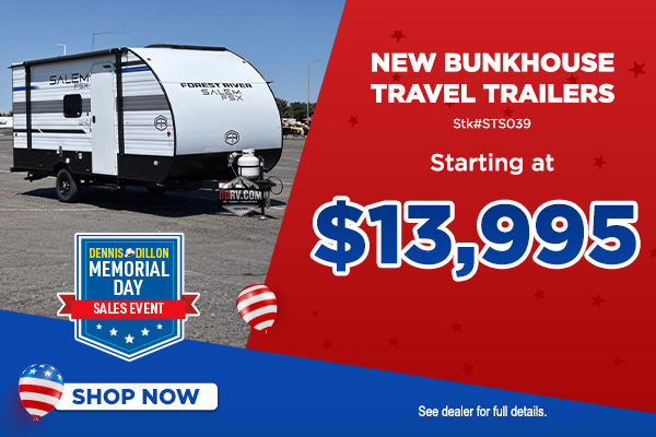 New Bunkhouse Travel Trailers