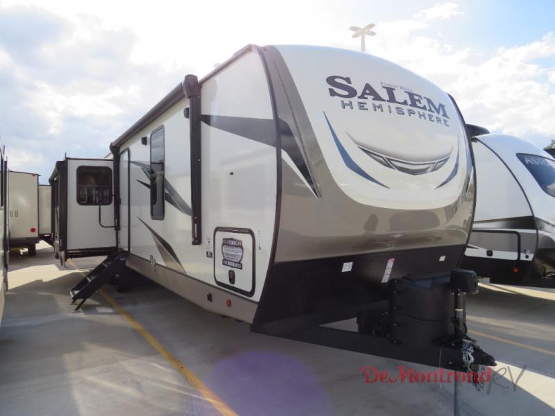 New 2023 Forest River Rv Salem Hemisphere 308rl Huge Rear Living King Bed Slide Travel Trailer