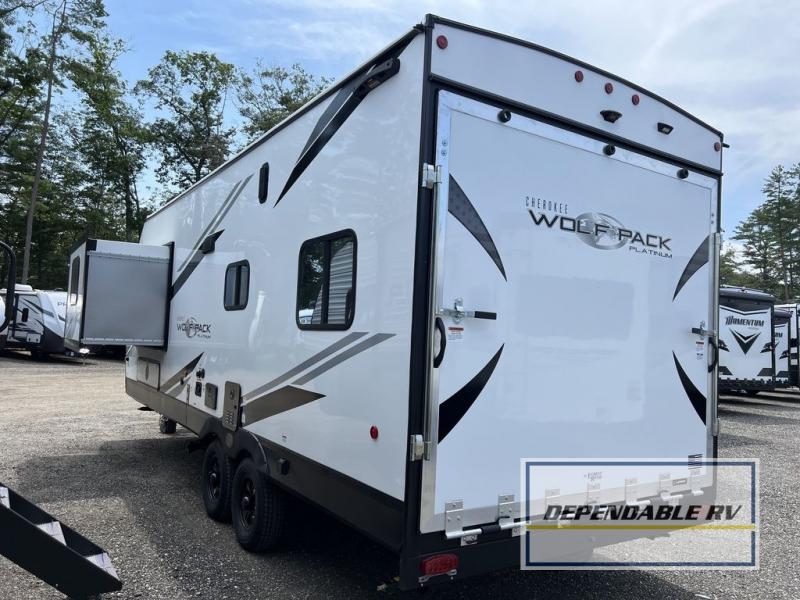 New 2024 Forest River RV Cherokee Wolf Pack 26PACK15 Toy Hauler Travel Trailer at Dependable RV