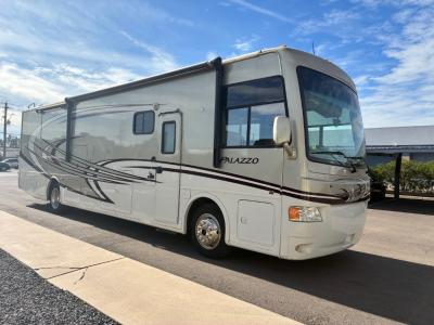 Side view with 18' awning