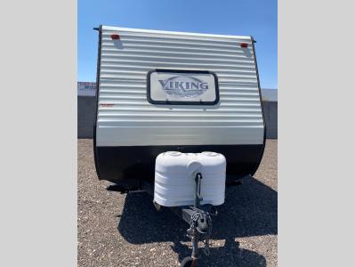 Front cap with window and dual propane tanks