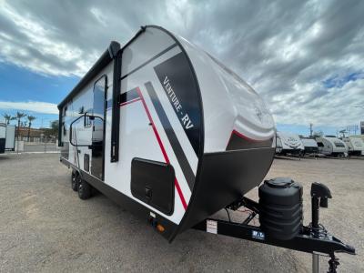 Side view with 18' power antenna,