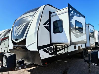 Side view of two slide outs