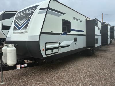 Side view with two of the slide outs