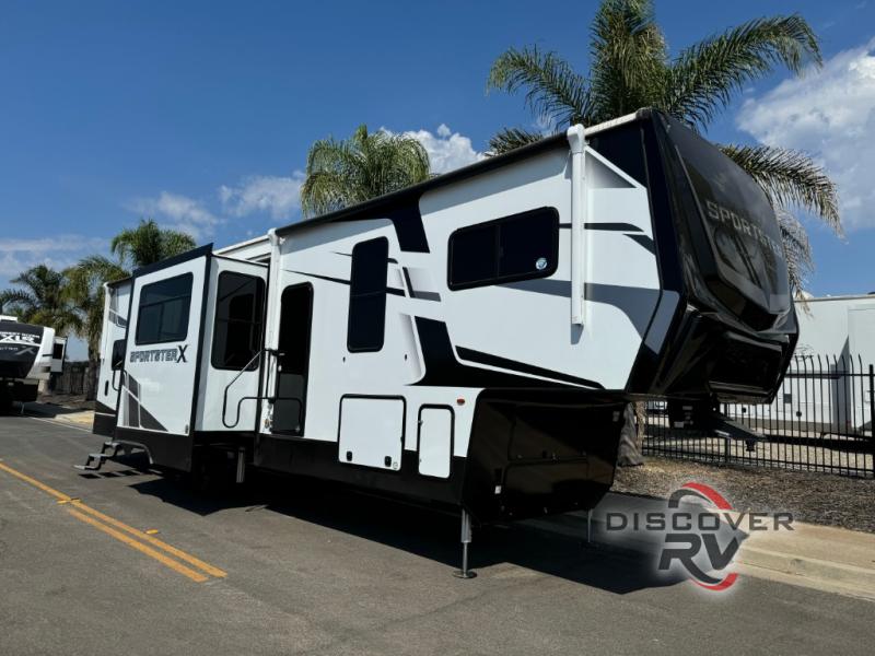 New 2026 KZ Sportster X 3411X Toy Hauler Fifth Wheel at Discover