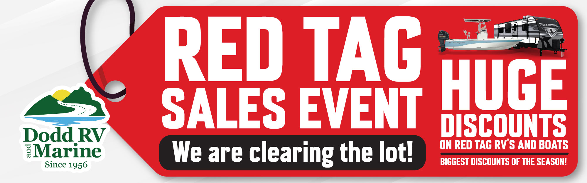 Red Tag Sales Event