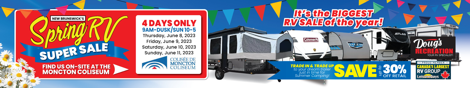 RV Show and Sale in Moncton, New Brunswick