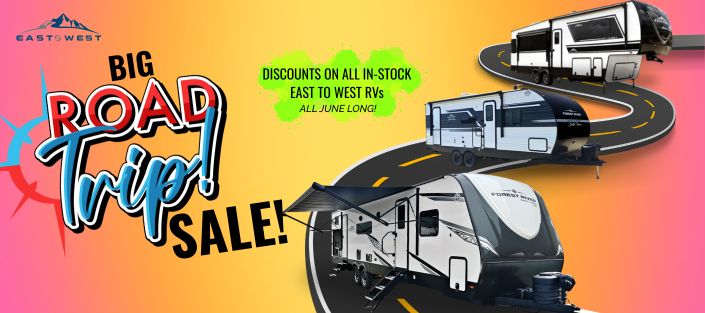 ALL East To West inventory is on sale all month long!