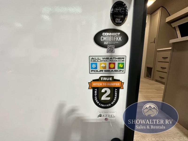 New 2025 KZ Connect Mini CM181FKK Travel Trailer at