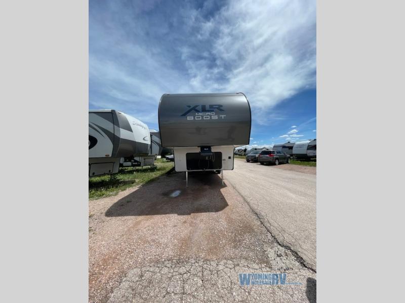 New 2024 Forest River RV XLR Micro Boost 286M Toy Hauler Fifth Wheel at