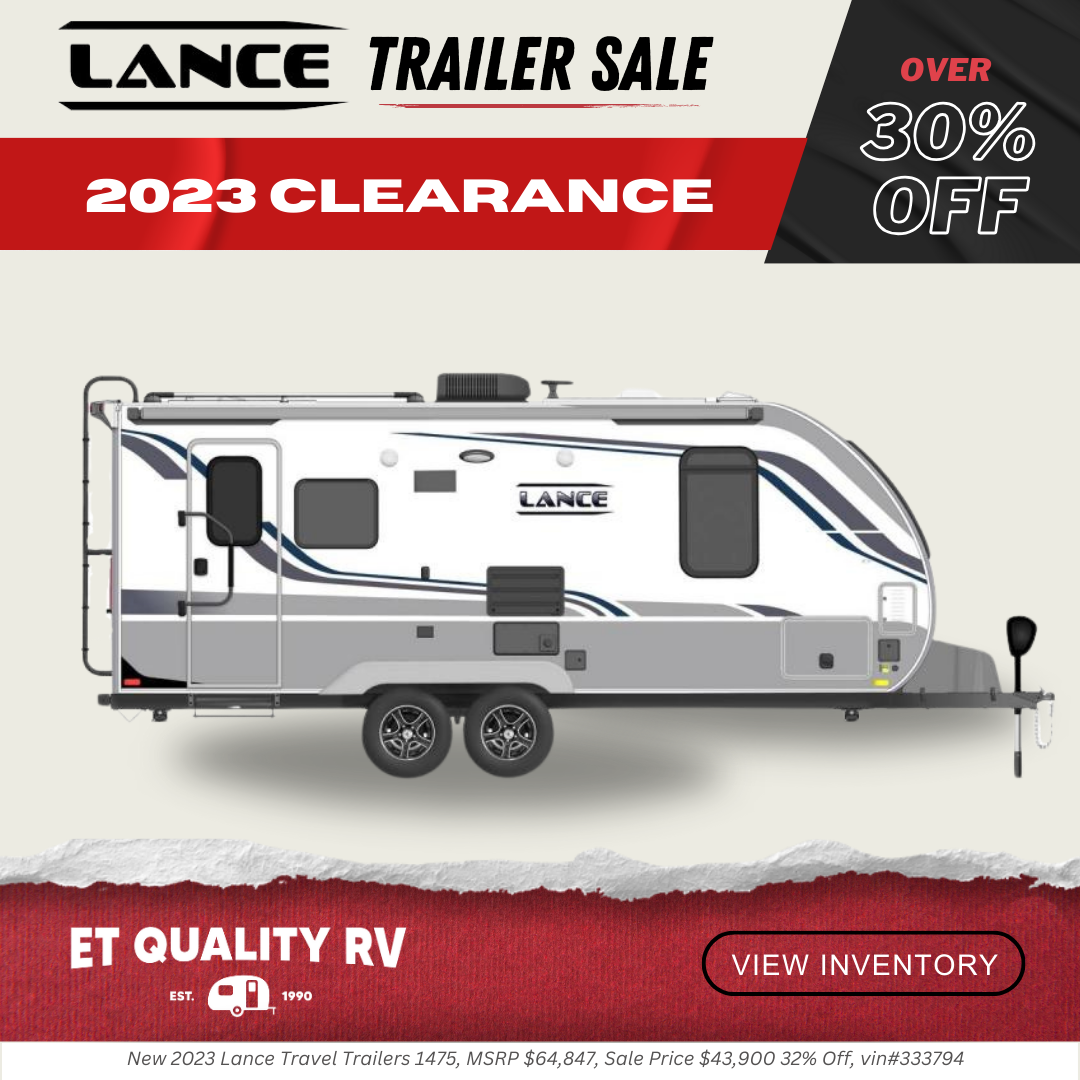 Lance Trailer Sale