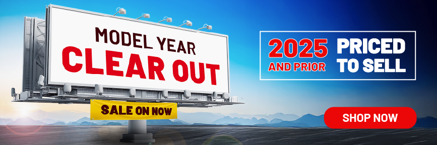 Model Year Clear Out Sale 2025