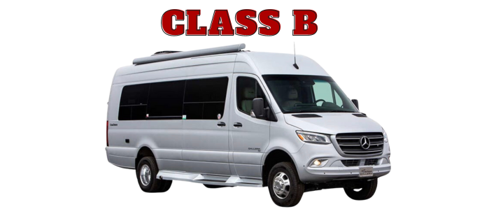 Class B Vans for rental