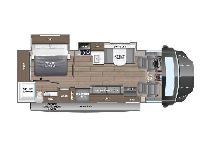 New 2026 Jayco Seneca XT 32U Motor Home Super C - Diesel at Fretz