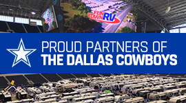 Proud partners of the dallas cowboys